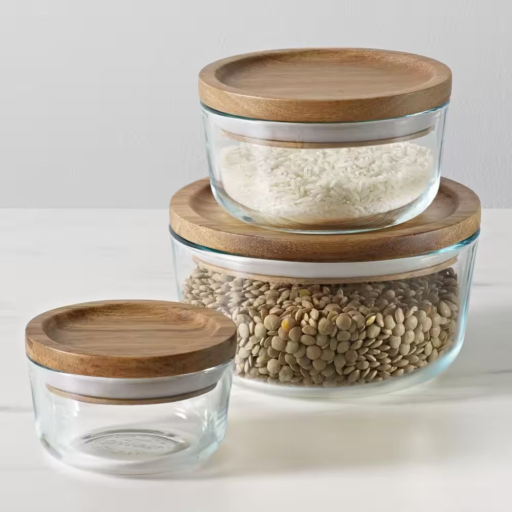 Simply Store 6-Piece Glass Storage Container Set