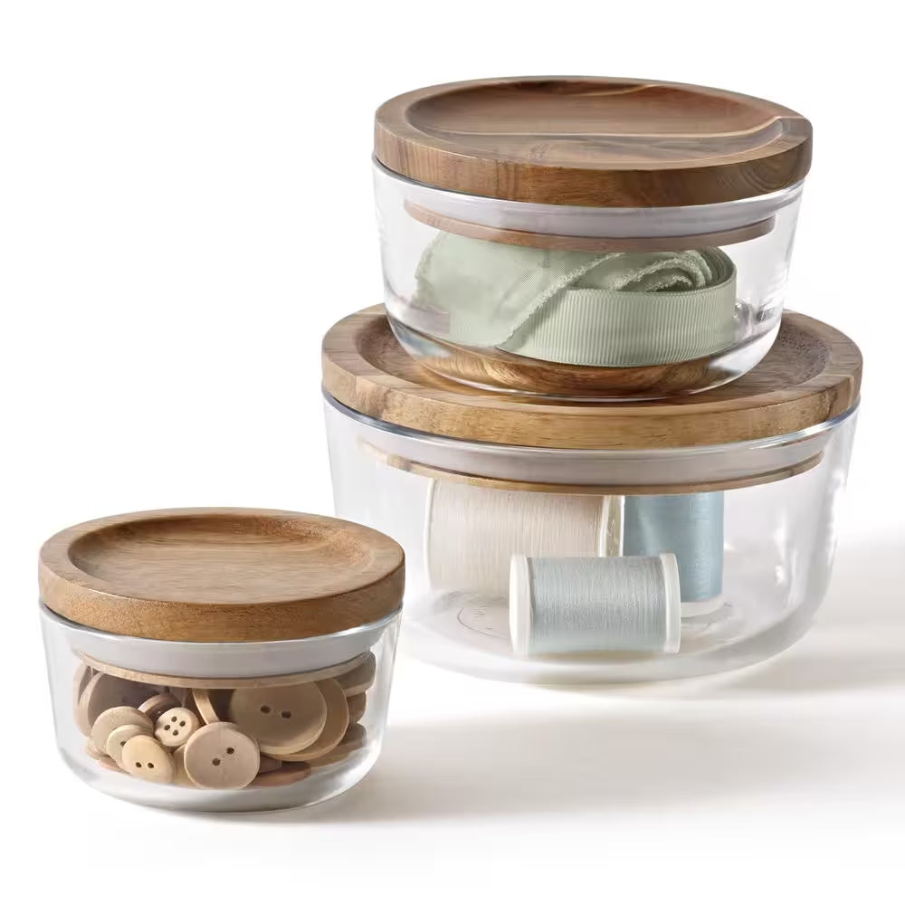 Simply Store 6-Piece Glass Storage Container Set