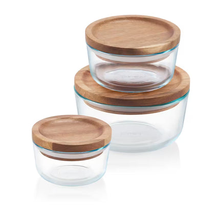 Simply Store 6-Piece Glass Storage Container Set